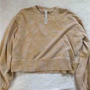 Lululemon Perfectly Oversized Cropped Crew *Dye